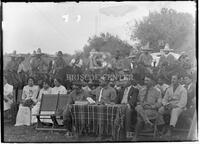 Lucio Blanco and land distribution ceremony, 1913