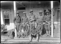 Las Norias Bandit Raid: United States soldiers, October 8, 1915