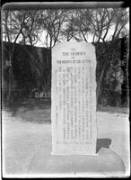 Alamo monument, April 25, 1917