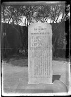 Alamo monument, April 25, 1917