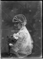 Alicia Colsa as a bride