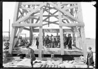 Oil well near mouth of Rio Grande, March 2, 1920