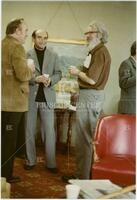 Photograph of Boris Mityagin (middle), Robert Bartle, Mahlon Marsh Day (right)