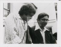 Photograph of Endre Szemeredi and Pal Vermes