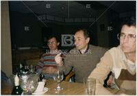 Photograph of (L to R) Laszlo Szabo, Sasha Dynin, and Neil Falkner