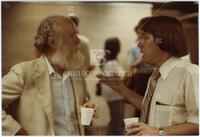 Photograph of David Finkelstein (left) and Rev. Addicks Ransom Marlow