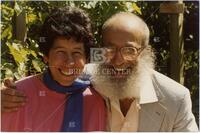 Photograph of Elly Palais and Paul Halmos