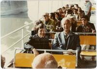 Photograph of Ake Pleijel (right) and Margit Riesz