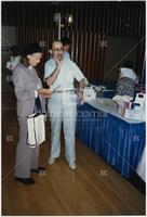 Photograph of Alex Rosenberg and Virginia Halmos