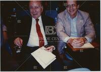Photograph of Eugene Wigner (left) and Robert "Bob" Doran