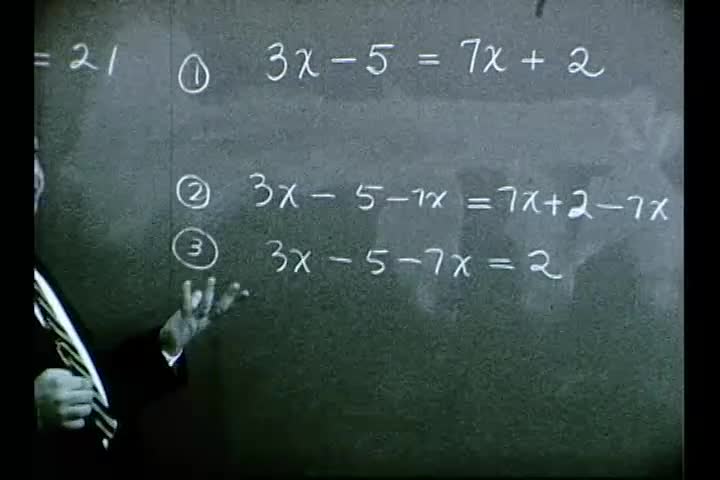 Teaching High School Mathematics; First Course; Equivalent Equations and Transformation Principles; Teaching High School Mathematics; First Course; Equivalent Equations and Transformation Principles