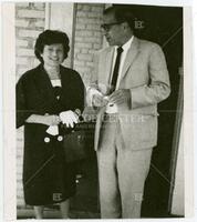 Photograph of Leonard and Ruth Jean Eisenbud