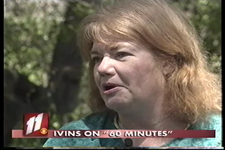Molly Ivins Interview about 60 Minutes; Molly Ivins Interview about 60 Minutes