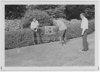 Photograph of Bryan Twomey, Milne Anderson and James Clunie, July 1972