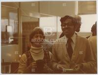 Photograph of Angela Wallace and Ravi Kulkarni, December 1978