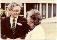Photograph of Edward and Joan Patterson, July 1980
