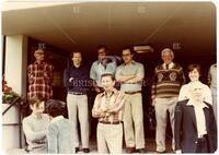 Photograph of a group attending Oberwolfach seminar, August 1980