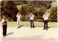 Photograph of a group attending Oberwolfach seminar, August 1980