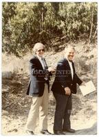 Photograph of Al Thaler and Calvin Moore, October 1981