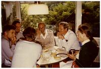 Photograph of Attendees of the Oberwolfach math seminar, August 1983