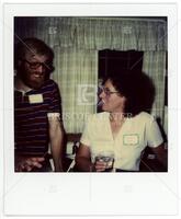 Photograph of Allen Edmonds and Laramie Palmer, August 1983