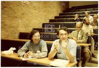 Photograph of attendees of a NATO Advanced Study Institute, July 1984