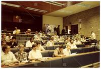 Photograph of attendees of a NATO Advanced Study Institute, July 1984