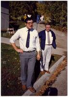 Photograph of Clifton Lando and Philip Van Veldhuizen, September 1986