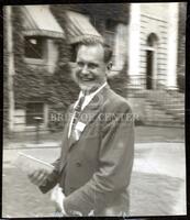 Photograph of an unidentified mathematician, 1950-1960