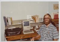 Photograph of Unidentified man in an office