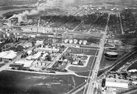 Aerials, Consolidated Chemical Co., no. 25857-w2; Ship Channel-Chemical Plants and Neighborhood