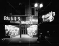 Burt's Shoe Store; Stores