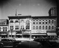 600 block of Main, west side with Montgomery Ward sign, no. 03656; Downtown Buildings