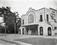 Exterior, no. 0599-3; Bluebonnet Theater