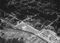 Aerial view, no. 10741; Fulton Theater