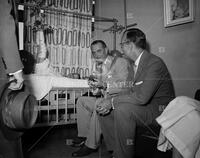 [Senator Lyndon Baines Johnson (LBJ) at Texas Children's Hospital]; Hospitals