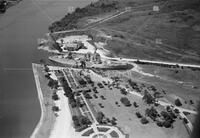 Aerials of San Jacinto battleground, no. 11804-3; Aerials-1940s