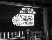 Clock Ad, "The Buccaneer"; Majestic Theater