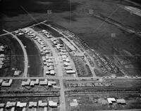 Aerial, parade of homes; aerials 1950's