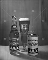 Jax Beer bottle and can, no. 5093; Beer and bars