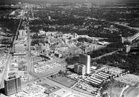 Aerial of Houston/Medical Center, skyline box; Medical Center