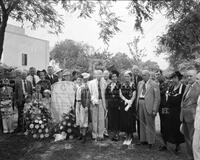 Founders Cemetery celebration, no. 1674; Monuments and memorials-misc.