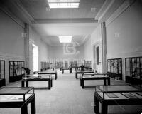 Interior of San Jacinto monument; Monuments and memorials-San Jacinto Centennial and founders' cemetery