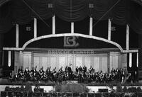 Houston Symphony Orchestra, stage with orchestra, no. 1940; Bands and orchestras