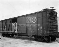 Grand Prize, loading boxcar, no. 4333; Beer and bars