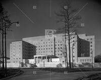 Exterior, Hermann Hospital, no. 13055; Hospitals, Hermann