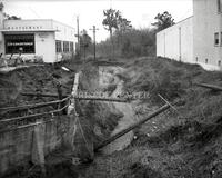 Fallen lines with wires on South Main, no. 6870; Industrial- Hou