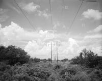 Angleton, property with lines, no. 6023; Industrial- Houston Lighting and Power