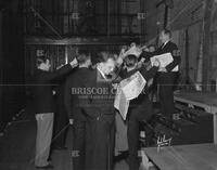 Men Posed with Houston Chronicle, no. 529a