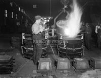 Dedman Foundry plant interior, no. 825